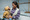 UNICEF-medewerker met kind in Congo. 