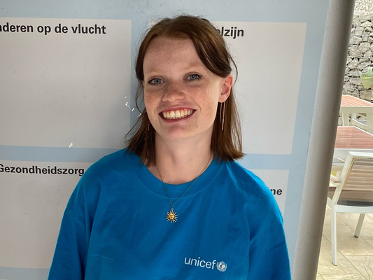 UNICEF-vrijwilliger Lotte