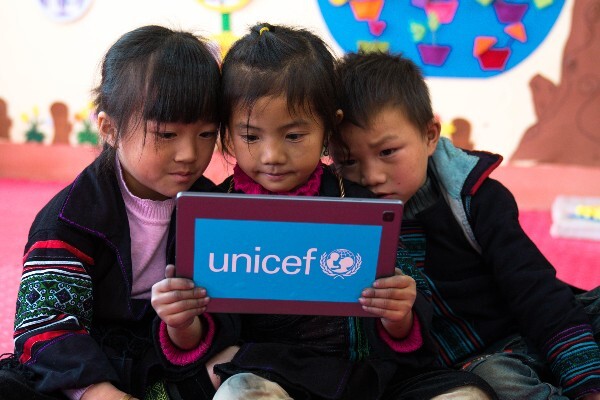 kinderen samen voor unicef