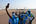Blije gezichten in Zuid-Soedan, de eerste levering vaccins is aangekomen op Juba International Airport.