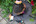 girl on sidewalk