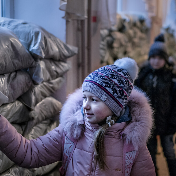 Kinderen in Oost-Oekraïne