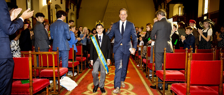Yusuf en de Jonge in Ridderzaal