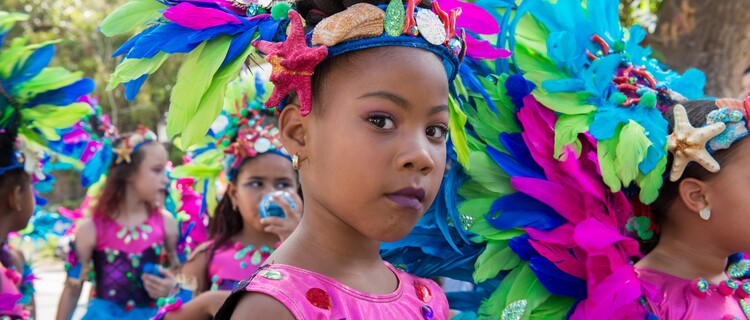 Girl at the carnaval