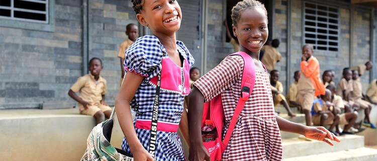 Ivoorkust plastic bricks vrolijke meiden 1600