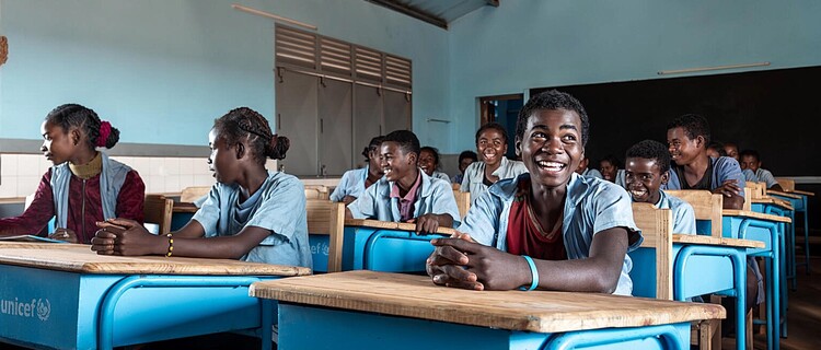 Reis met UNICEF mee naar Madagaskar