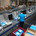 UNICEF-medewerkers in het distributiecentrum in Kopenhagen
